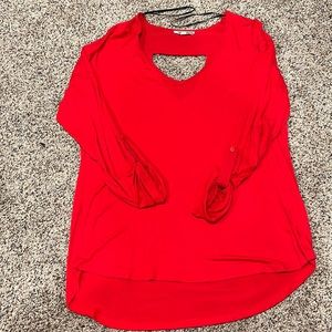 Casual flow work blouse